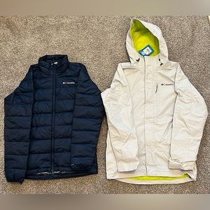 Columbia 2 in 1 winter jacket NWT - Men’s small fits a Womens M/L as well.